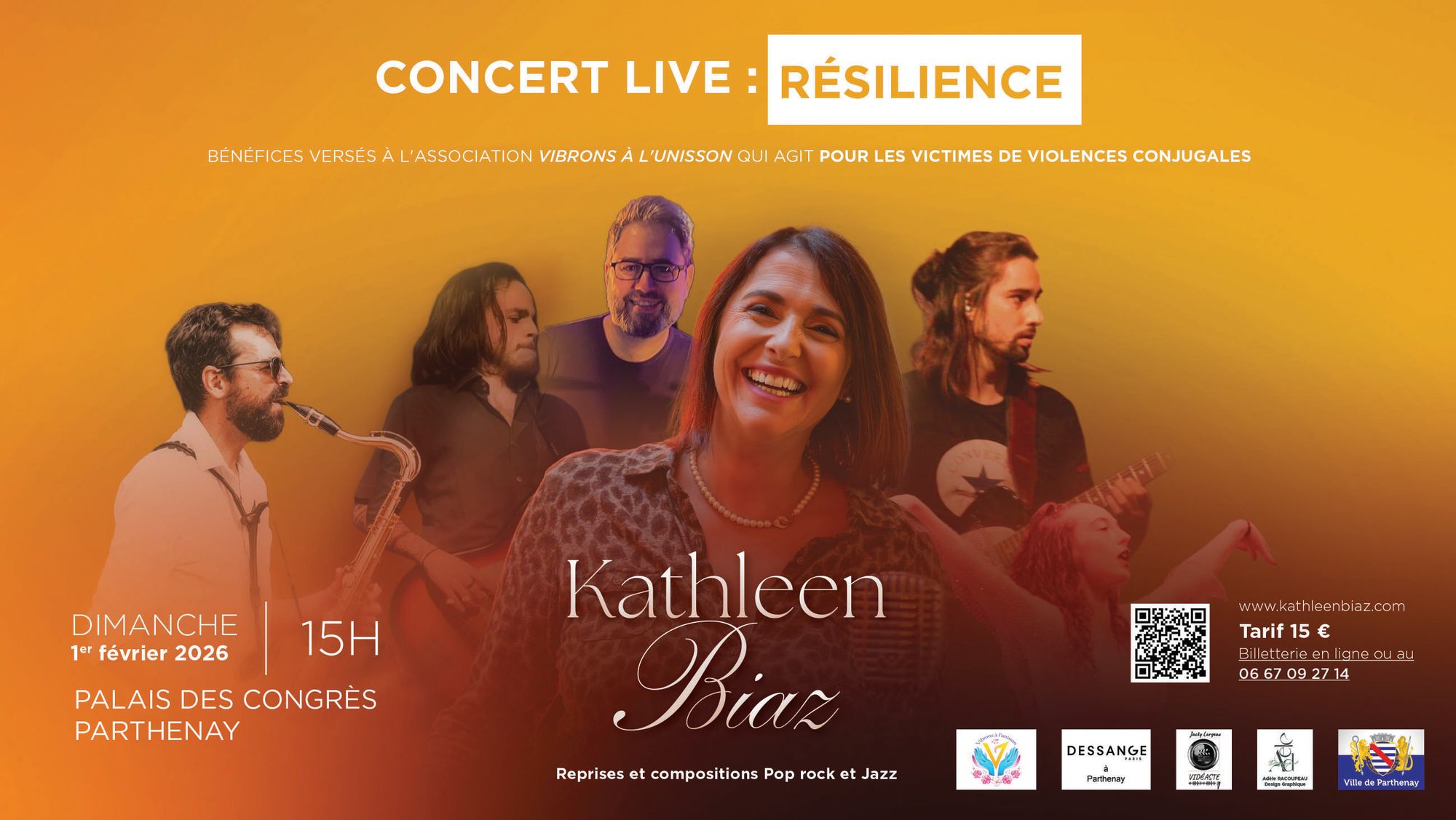 Kathleen Biaz - Concert live : Résilience